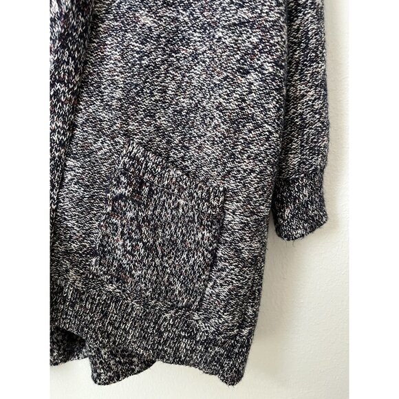 Universal Thread blue cream‎ rust open front shawl sweater XS office wear - Picture 4 of 7